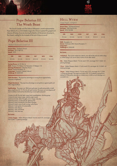 Pope Belarius, The Wrath Beast